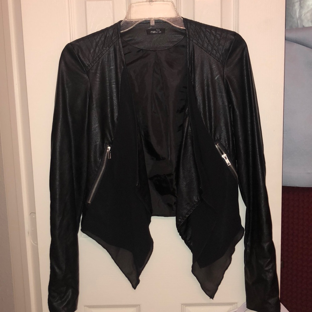 Leather jacket